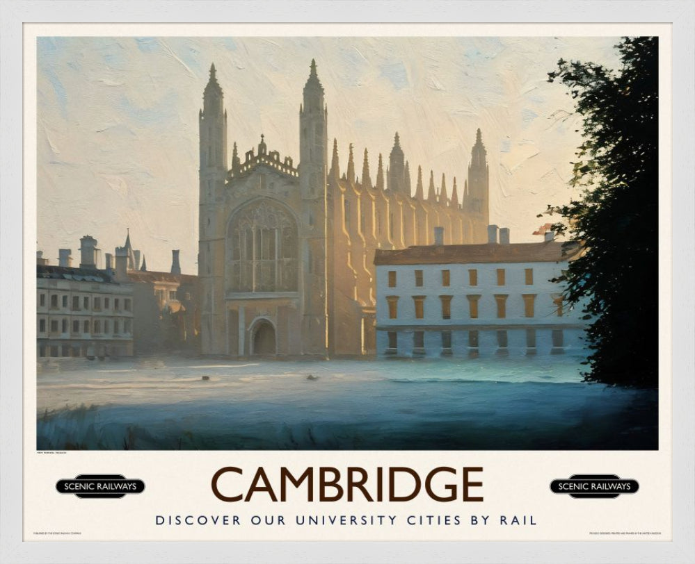 Cambridge, Misty Morning On The Backs