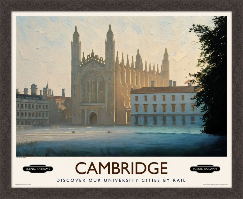 Cambridge, Misty Morning On The Backs