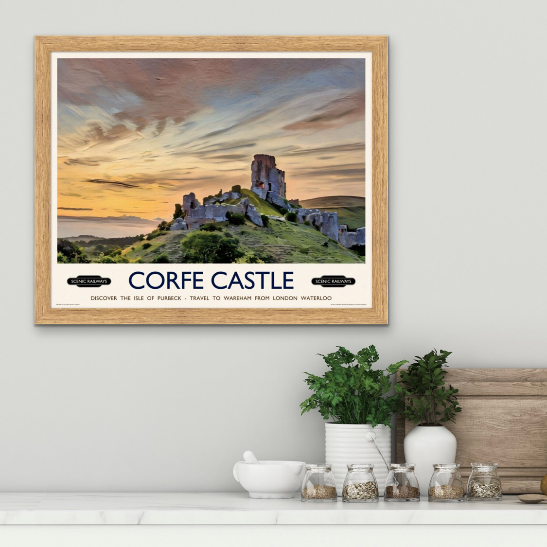 Corfe Castle, Dorset