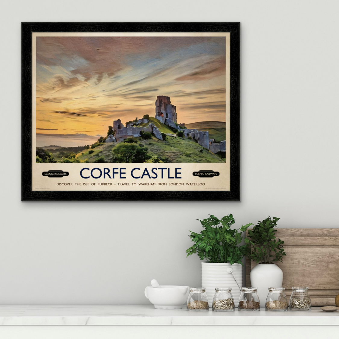 Corfe Castle, Dorset