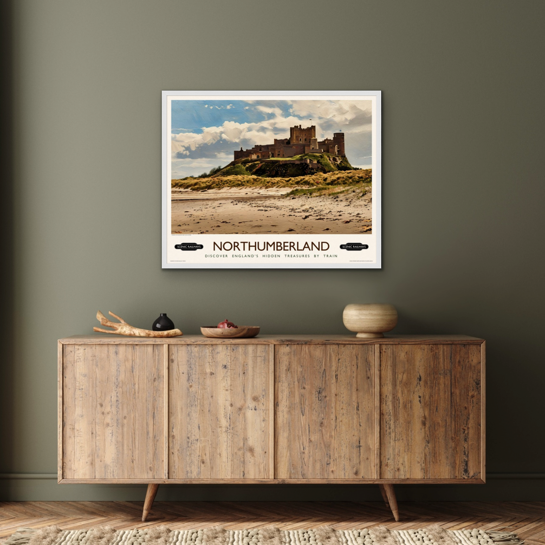 Northumberland, Bamburgh Castle