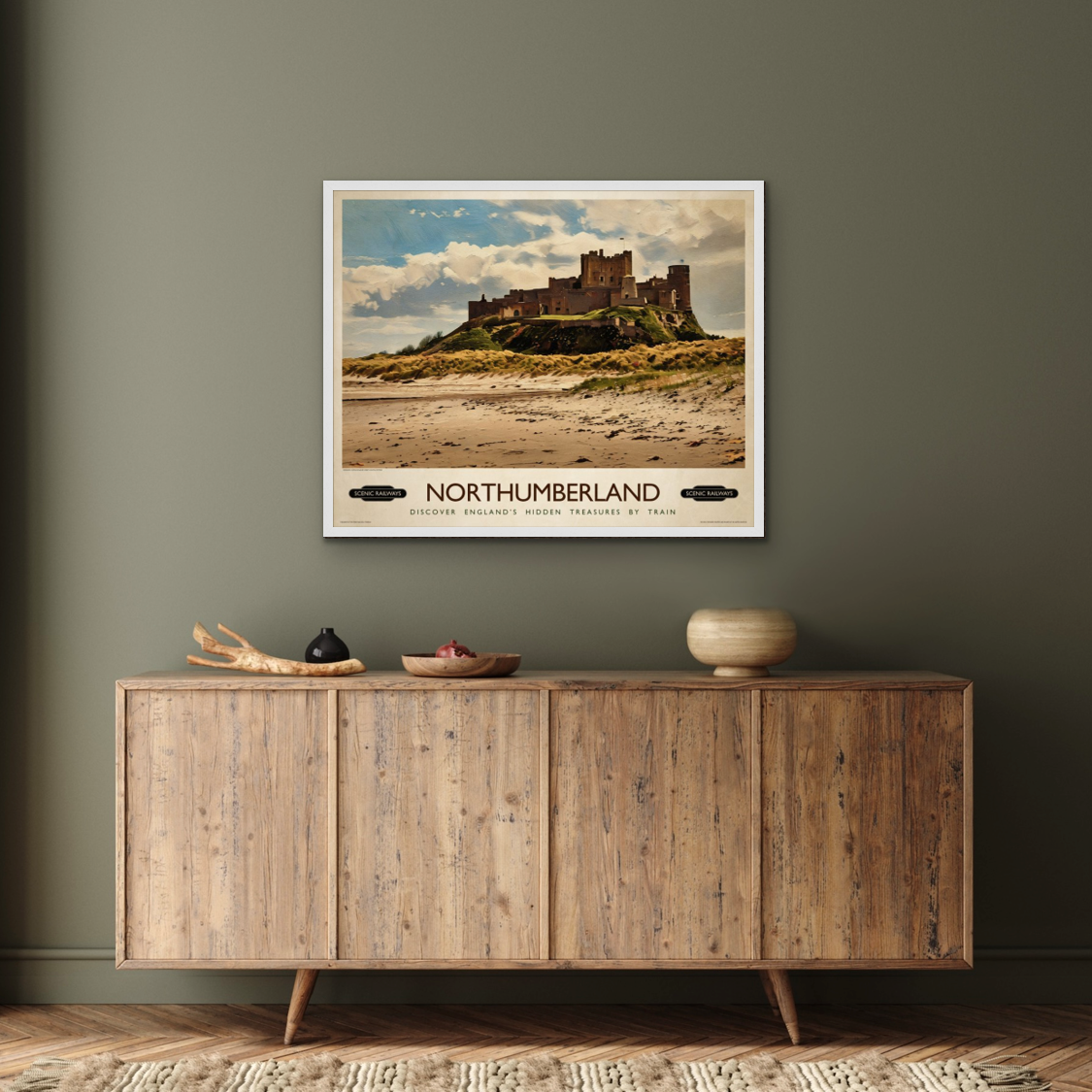 Northumberland, Bamburgh Castle