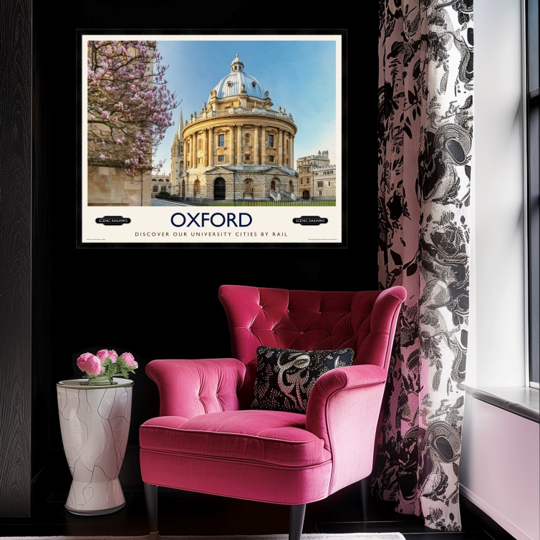 Oxford, The Radcliffe Camera in Spring