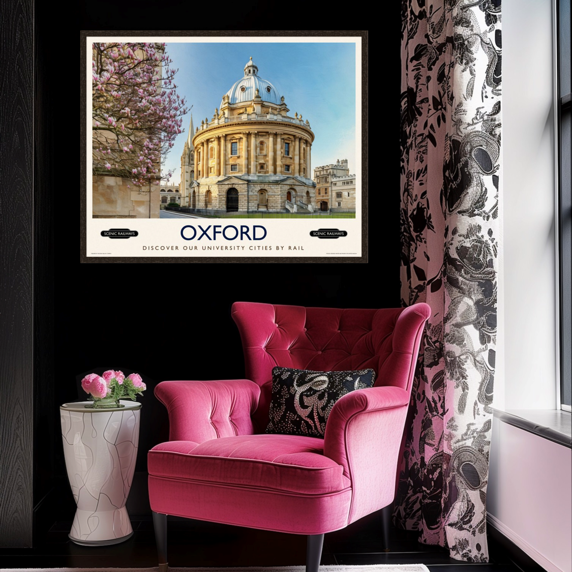 Oxford, The Radcliffe Camera in Spring