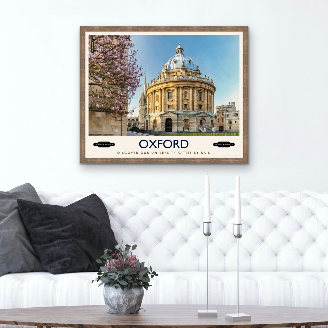 Oxford, The Radcliffe Camera in Spring