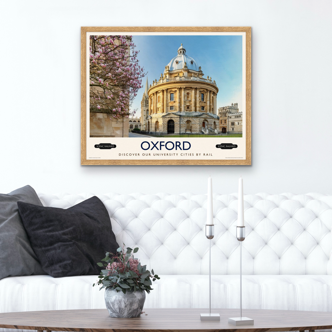 Oxford, The Radcliffe Camera in Spring