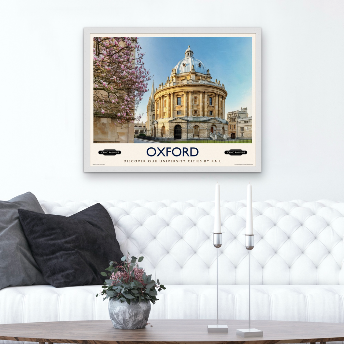 Oxford, The Radcliffe Camera in Spring