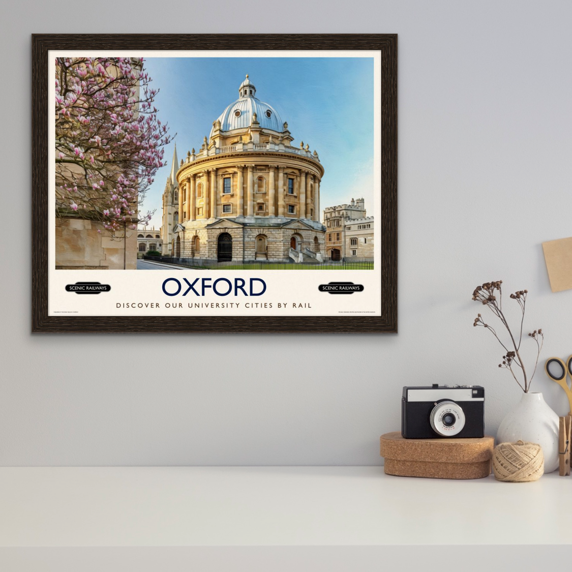Oxford, The Radcliffe Camera in Spring