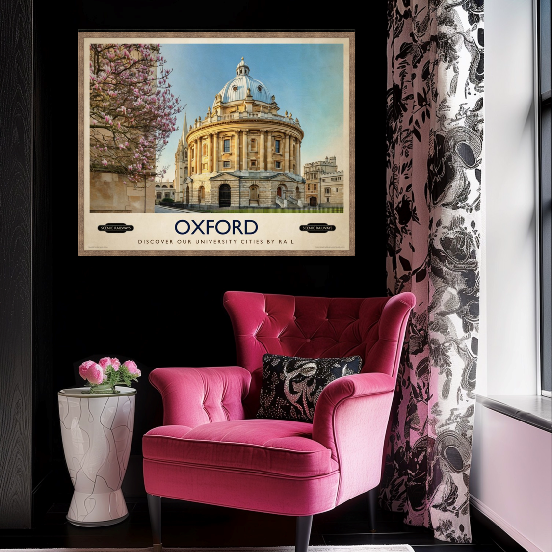 Oxford, The Radcliffe Camera in Spring