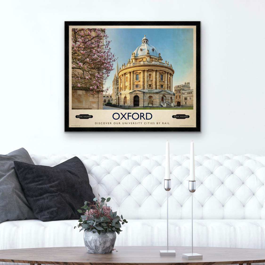 Oxford, The Radcliffe Camera in Spring