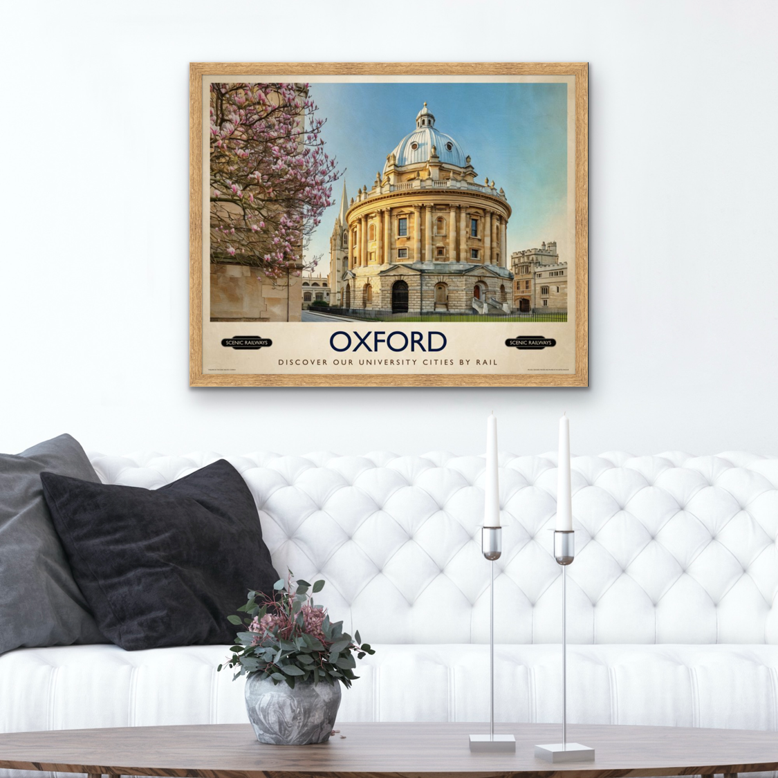 Oxford, The Radcliffe Camera in Spring