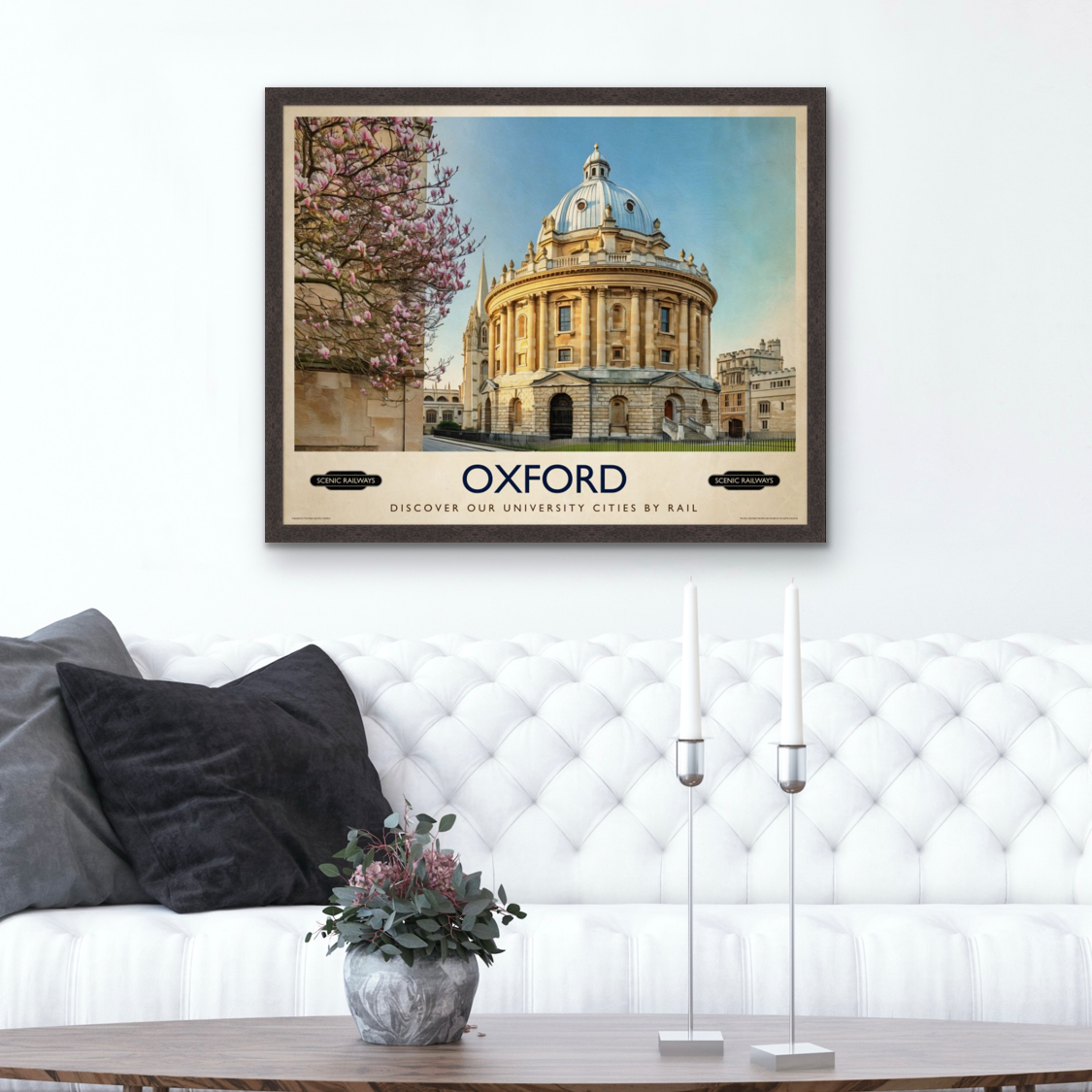 Oxford, The Radcliffe Camera in Spring