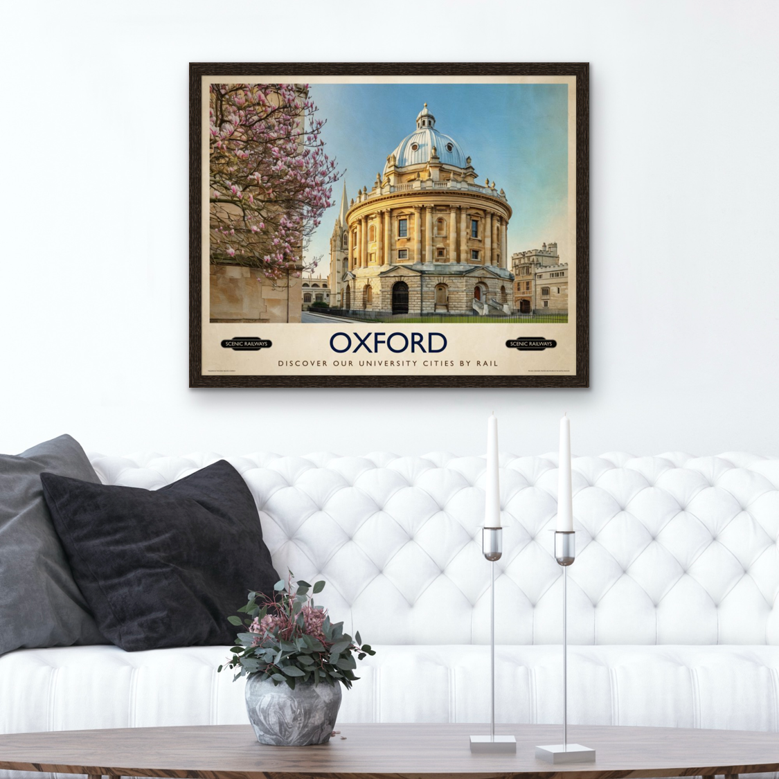 Oxford, The Radcliffe Camera in Spring