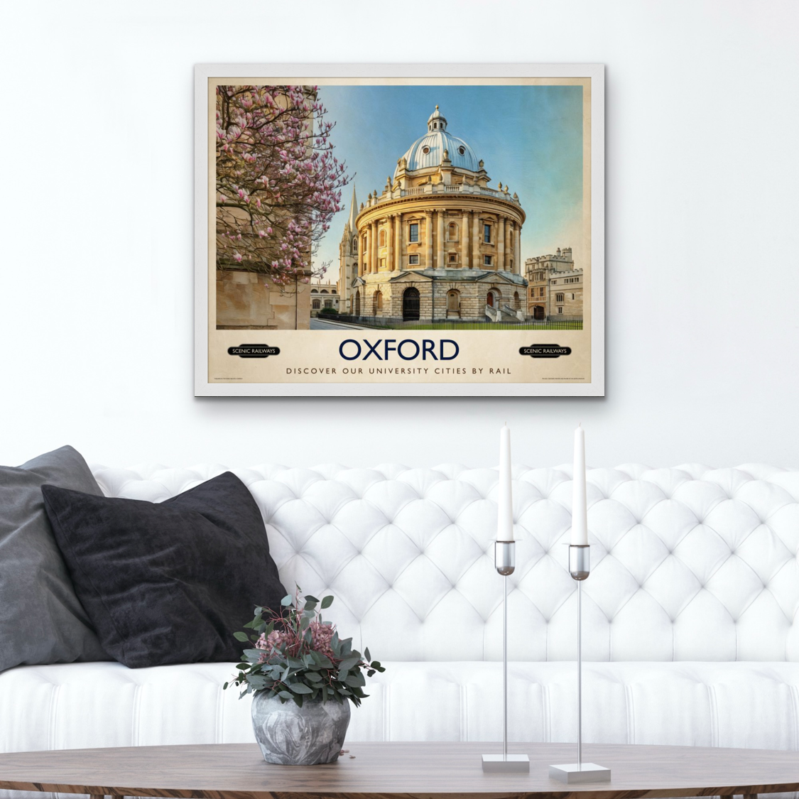 Oxford, The Radcliffe Camera in Spring