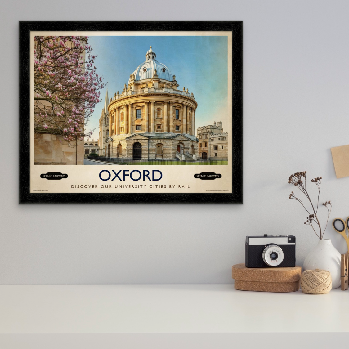 Oxford, The Radcliffe Camera in Spring