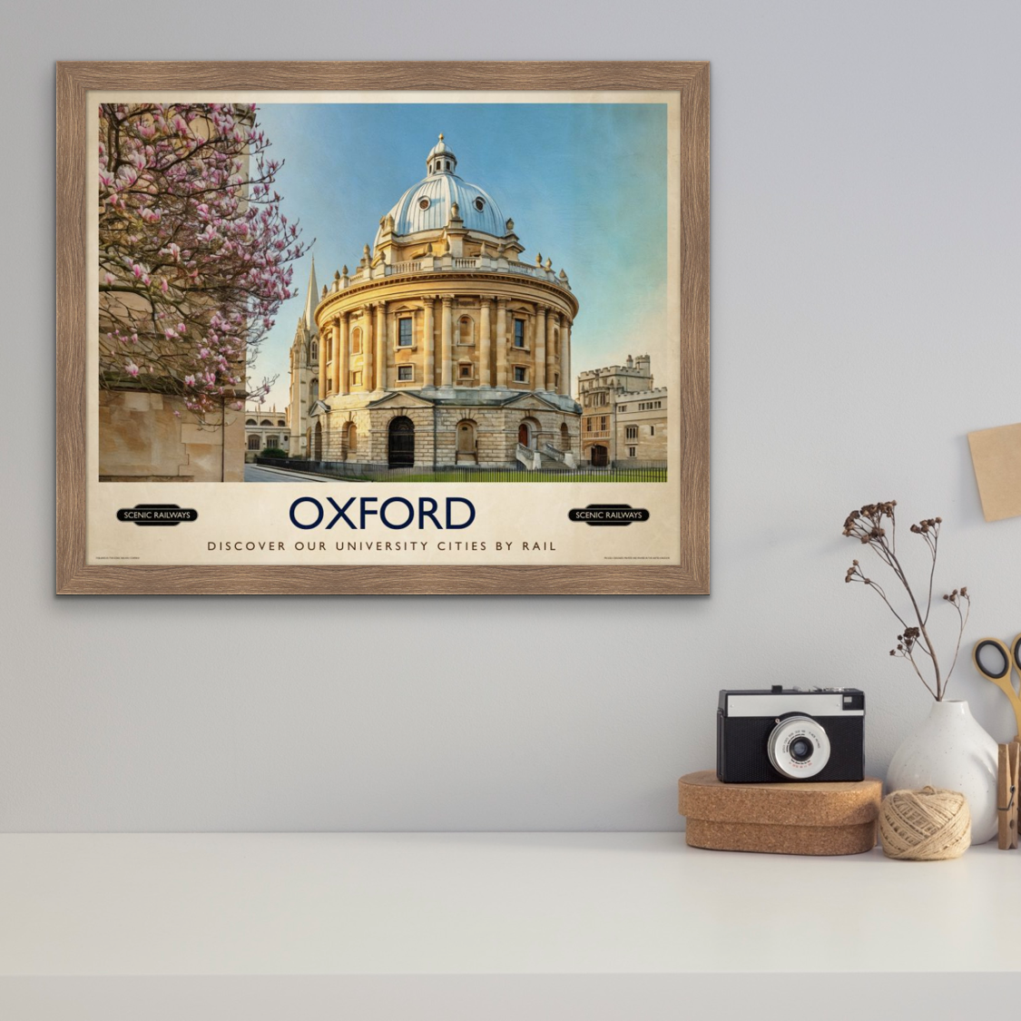 Oxford, The Radcliffe Camera in Spring