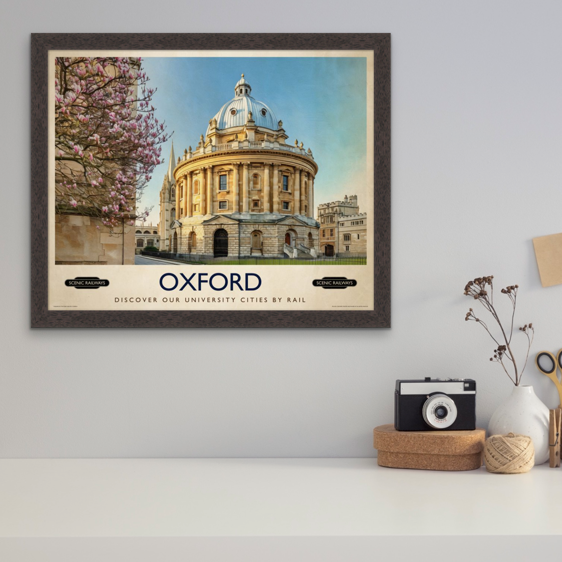 Oxford, The Radcliffe Camera in Spring
