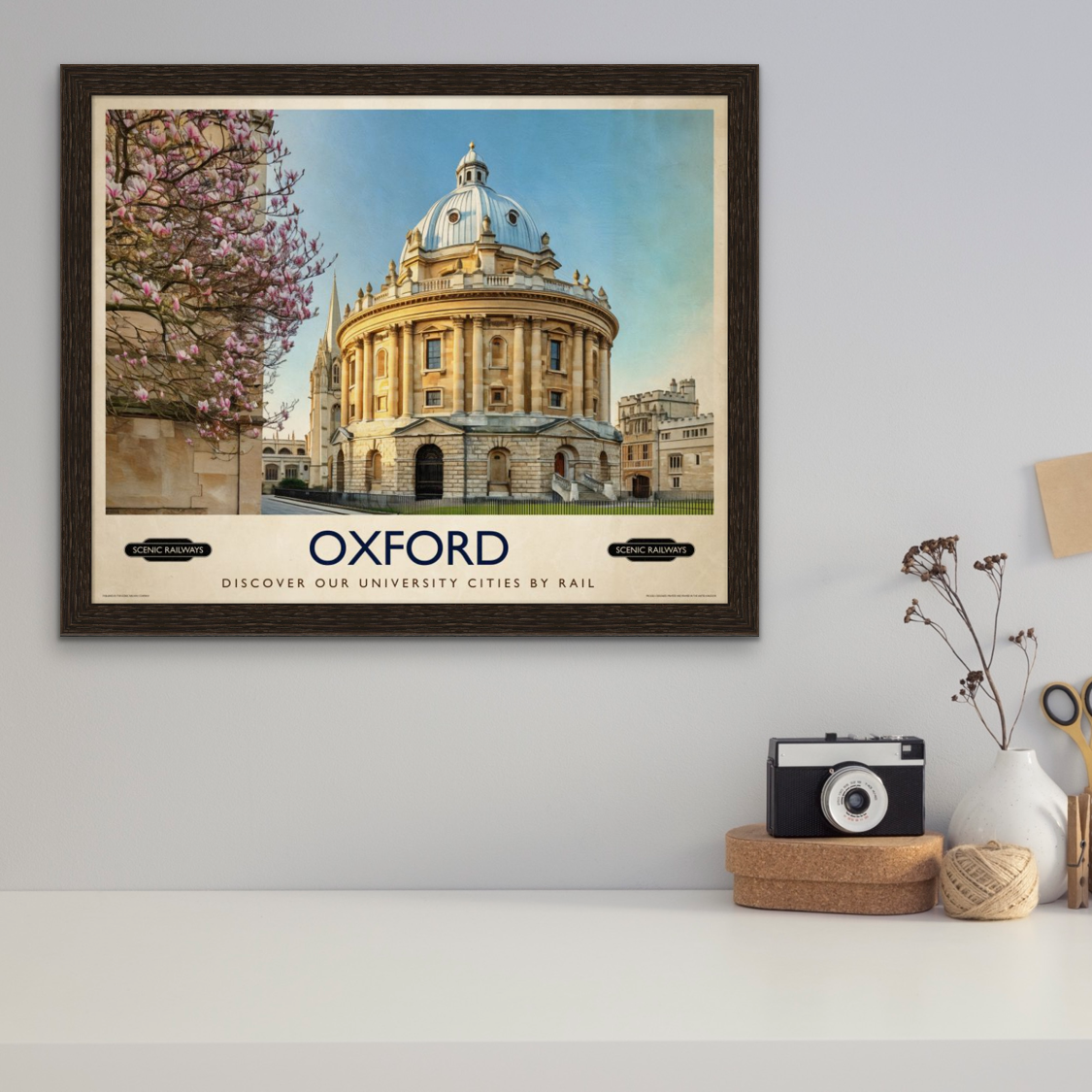 Oxford, The Radcliffe Camera in Spring
