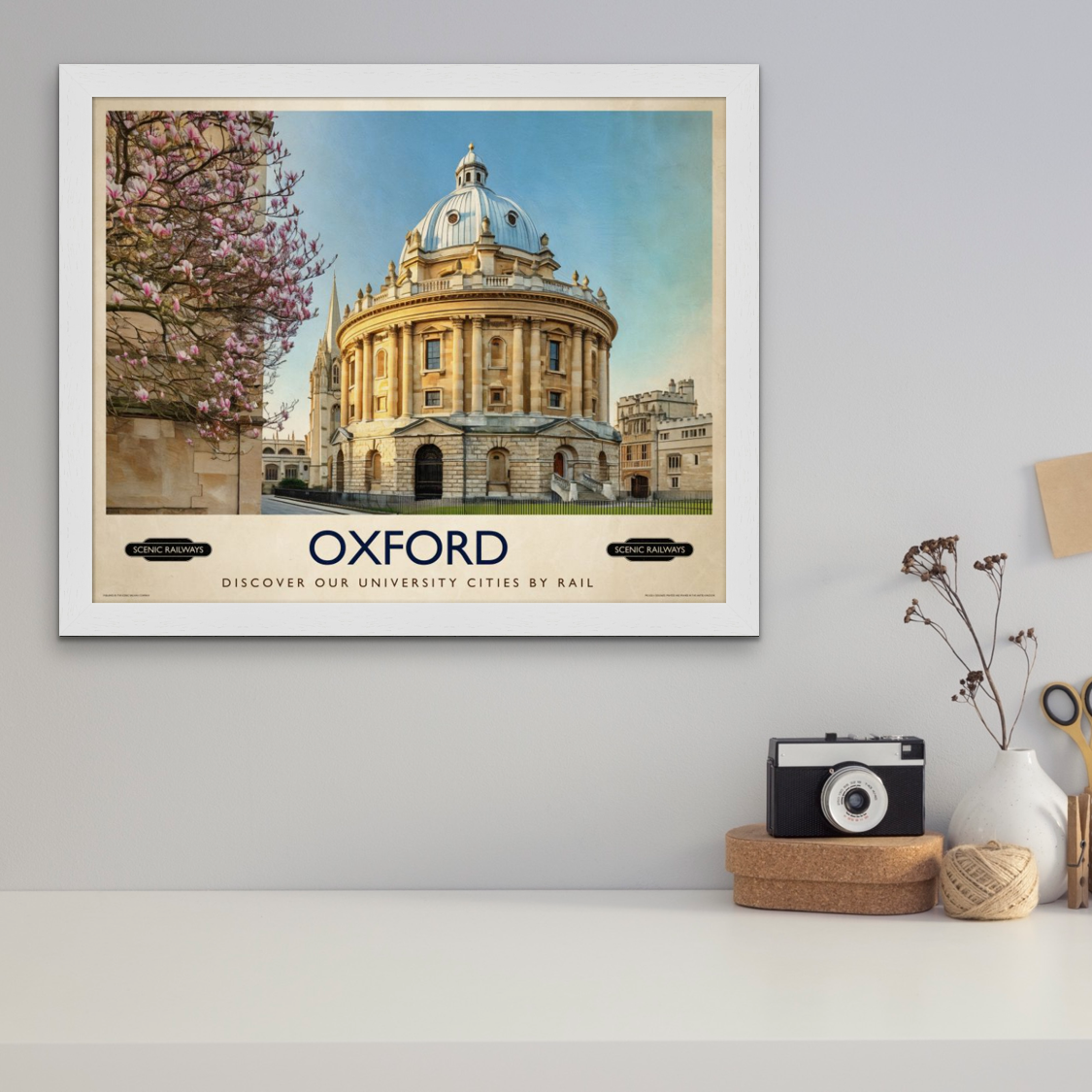Oxford, The Radcliffe Camera in Spring