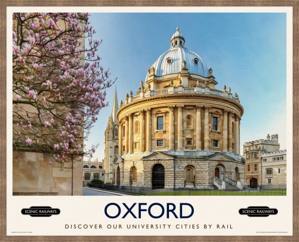 Oxford, The Radcliffe Camera in Spring