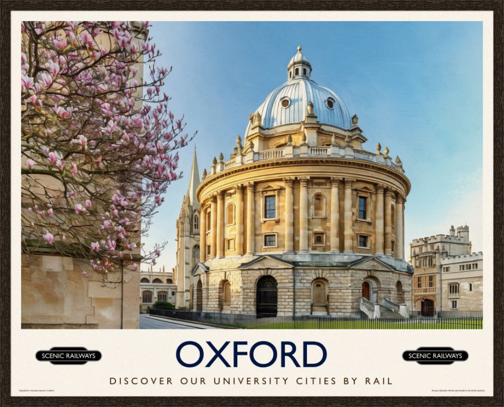 Oxford, The Radcliffe Camera in Spring