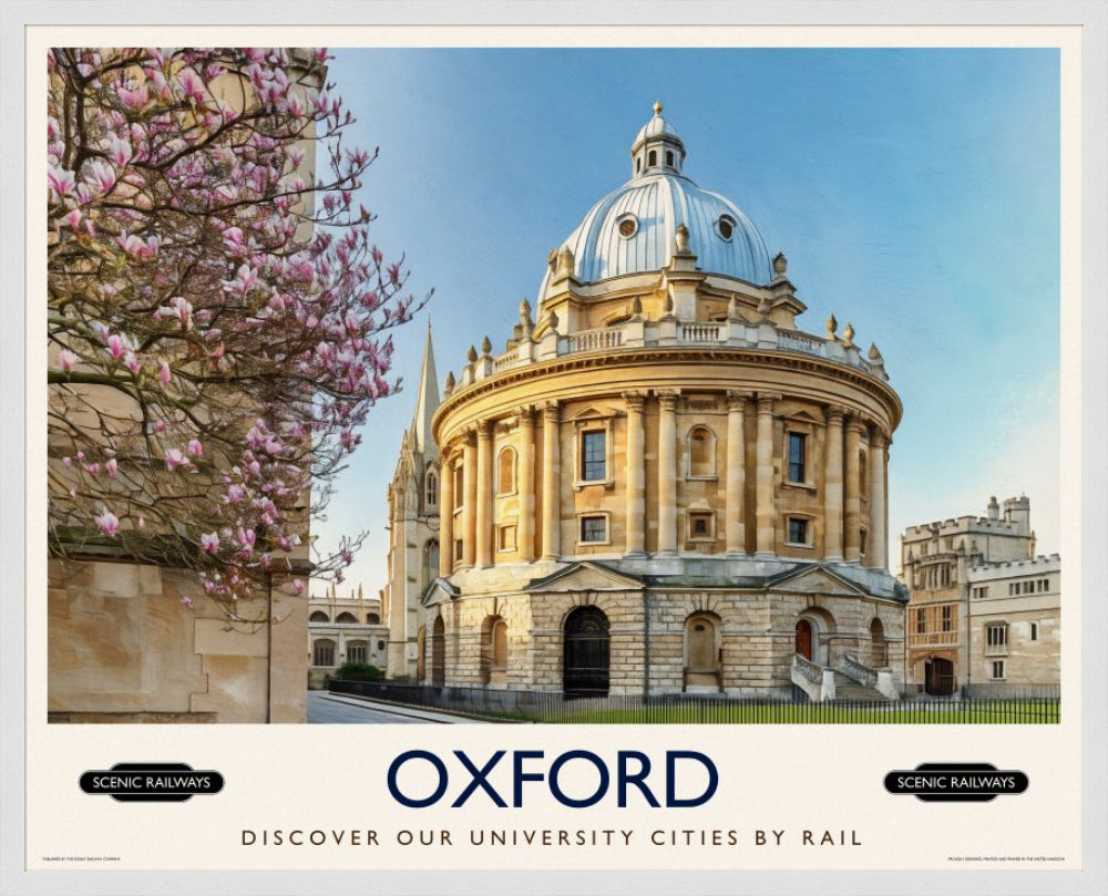 Oxford, The Radcliffe Camera in Spring
