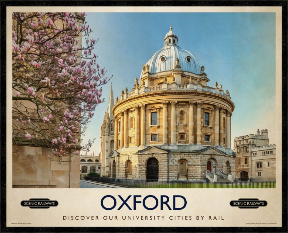 Oxford, The Radcliffe Camera in Spring