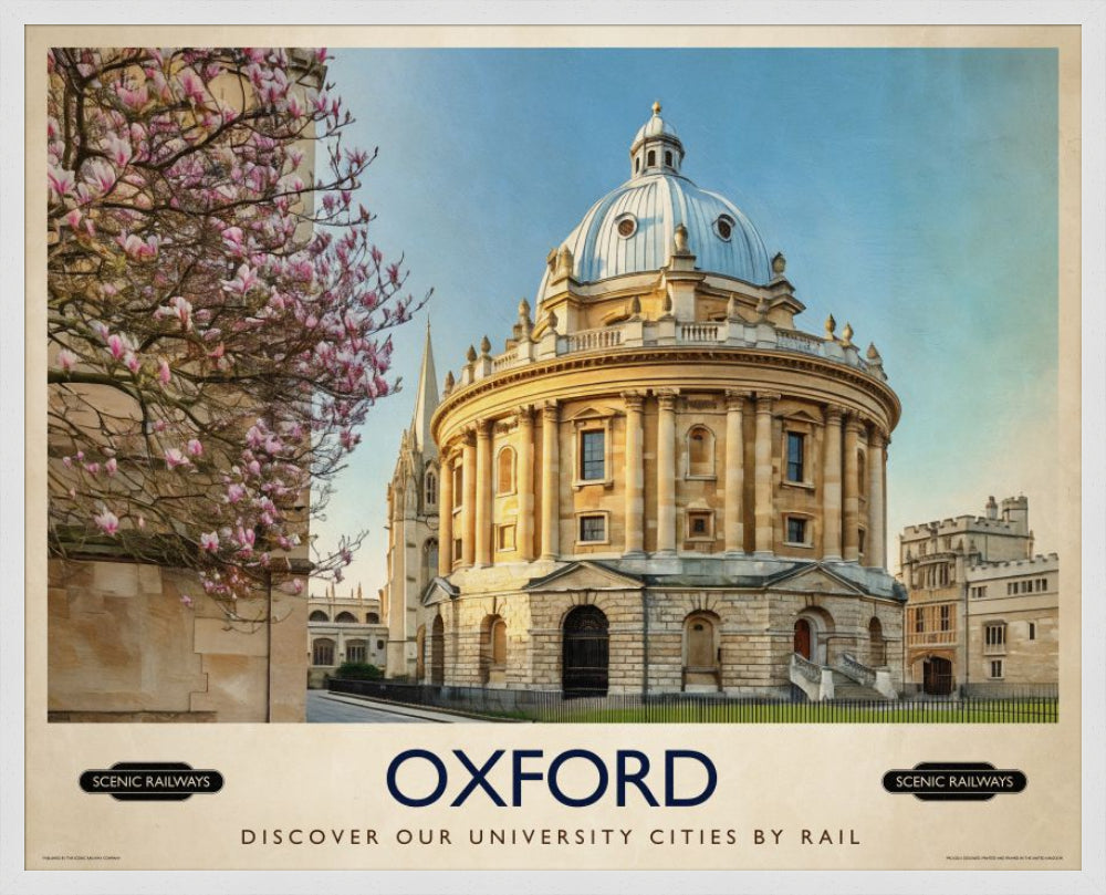 Oxford, The Radcliffe Camera in Spring