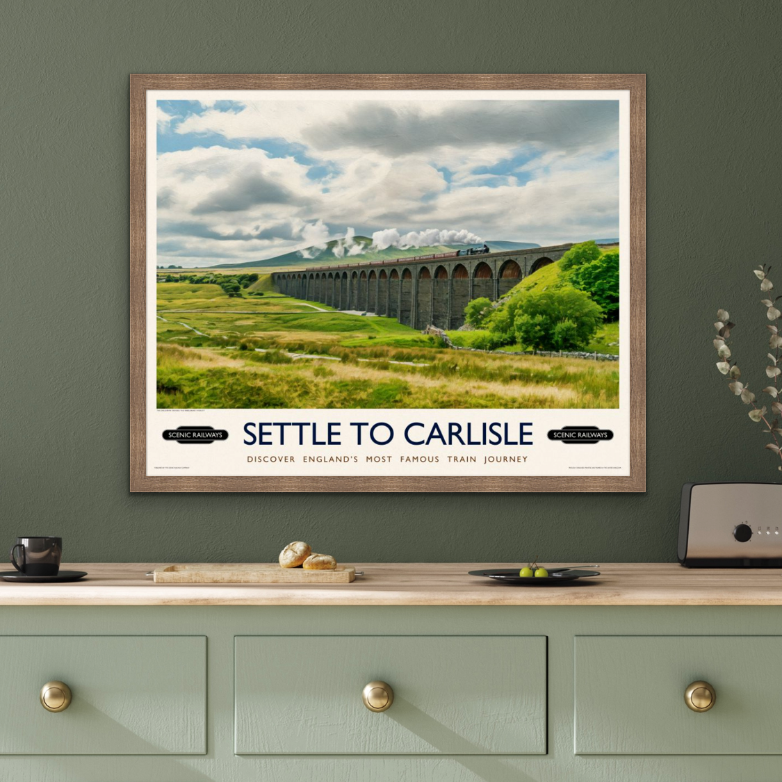 Settle To Carlise, The Ribblehead Viaduct