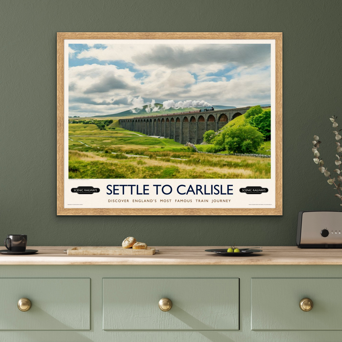 Settle To Carlise, The Ribblehead Viaduct