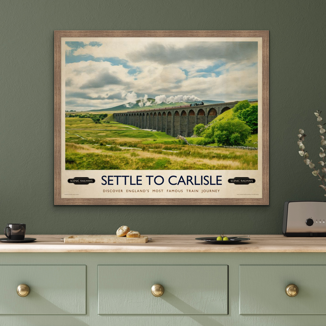 Settle To Carlise, The Ribblehead Viaduct