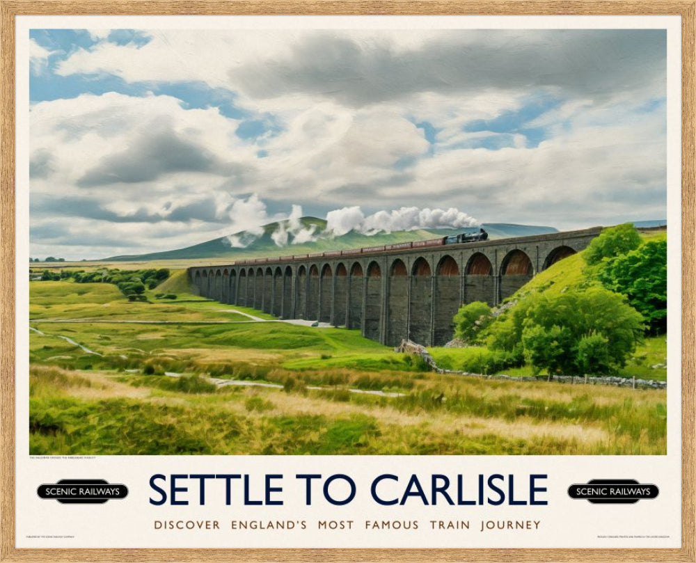 Settle To Carlise, The Ribblehead Viaduct
