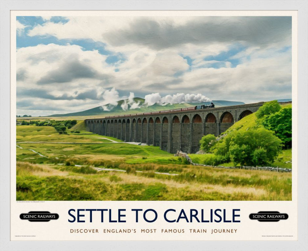 Settle To Carlise, The Ribblehead Viaduct