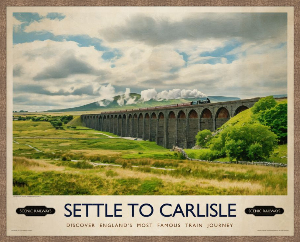 Settle To Carlise, The Ribblehead Viaduct