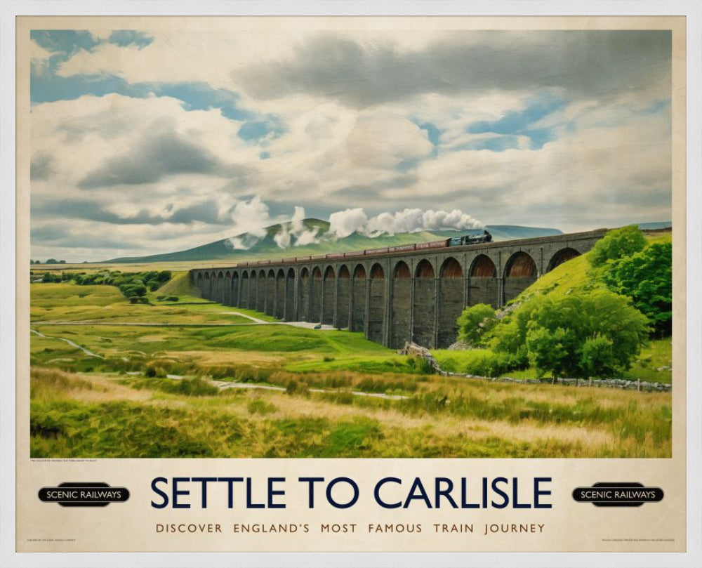 Settle To Carlise, The Ribblehead Viaduct